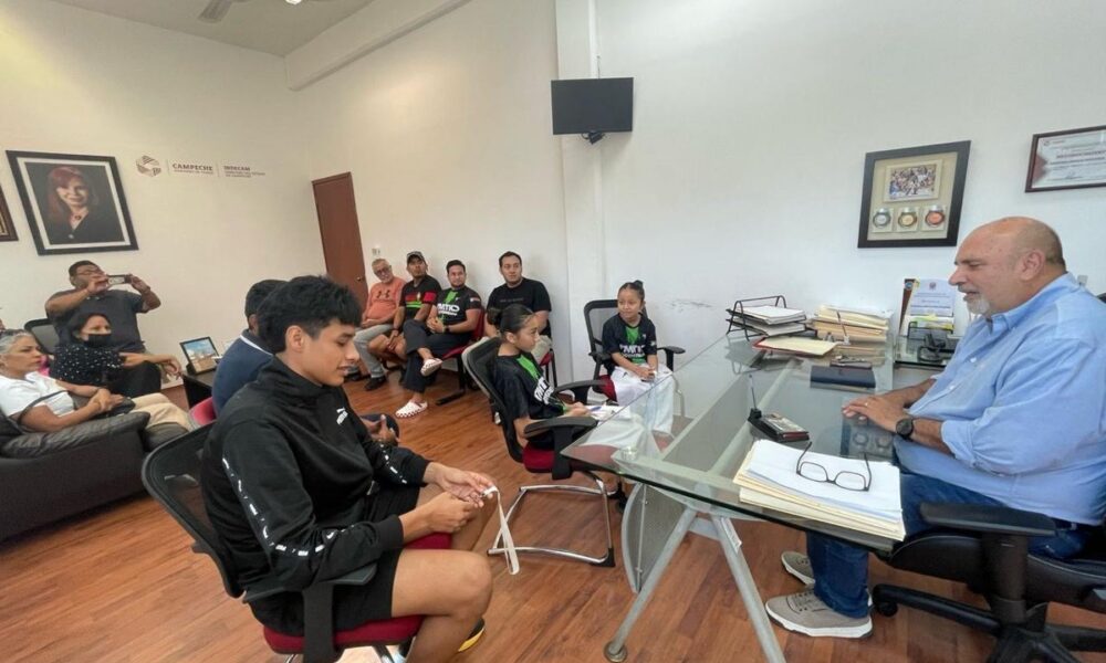 MEDALLISTAS NACIONALES DE TAEKWONDO SON RECONOCIDOS POR EL INDECAM