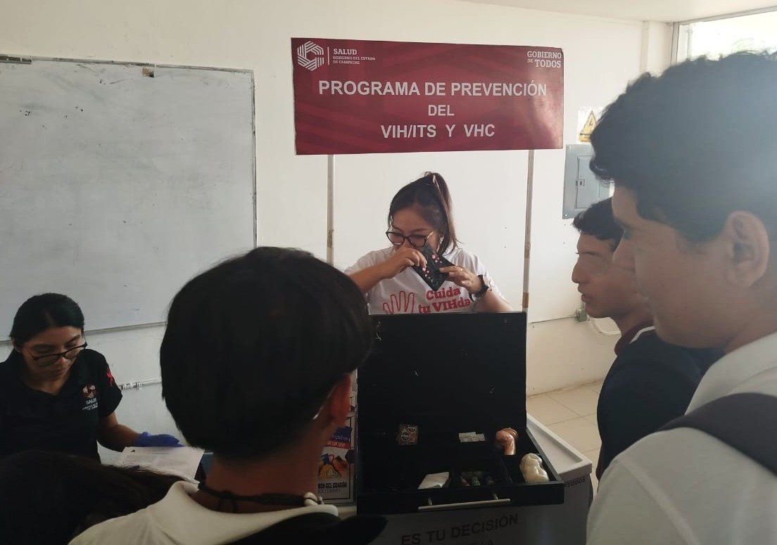 INTENSIFICAN ACCIONES PARA PREVENIR Y DETECTAR OPORTUNAMENTE EL VIH EN CAMPECHE