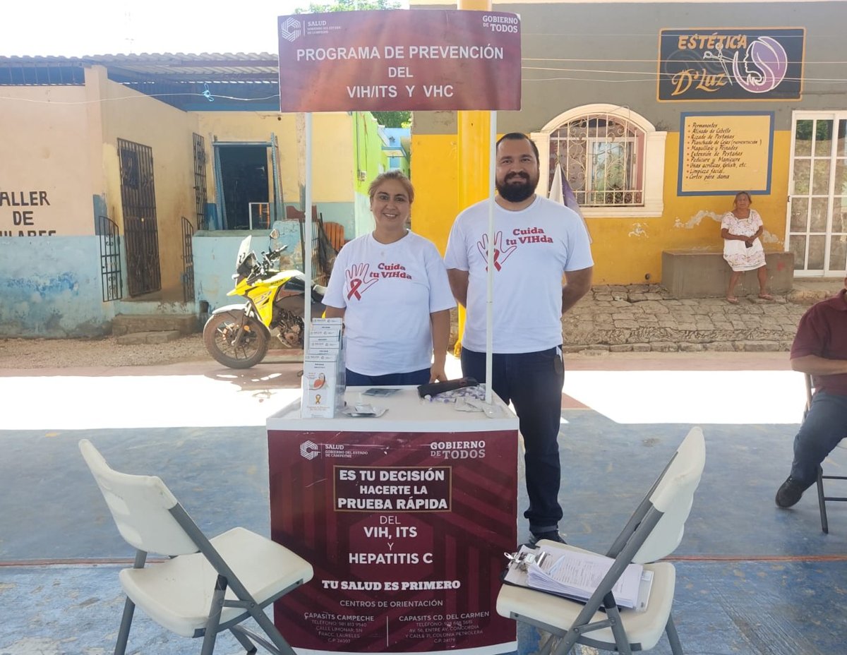 AVANZA CAMPECHE EN DETECCIÓN OPORTUNA DEL VIH