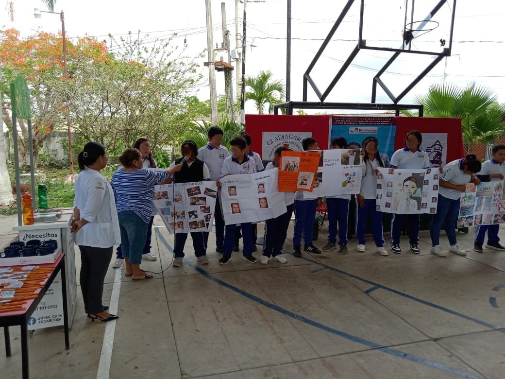 CECOSAMA ESCÁRCEGA PROMUEVE LA SALUD MENTAL EN ENTORNOS ESCOLARES Y FAMILIARES
