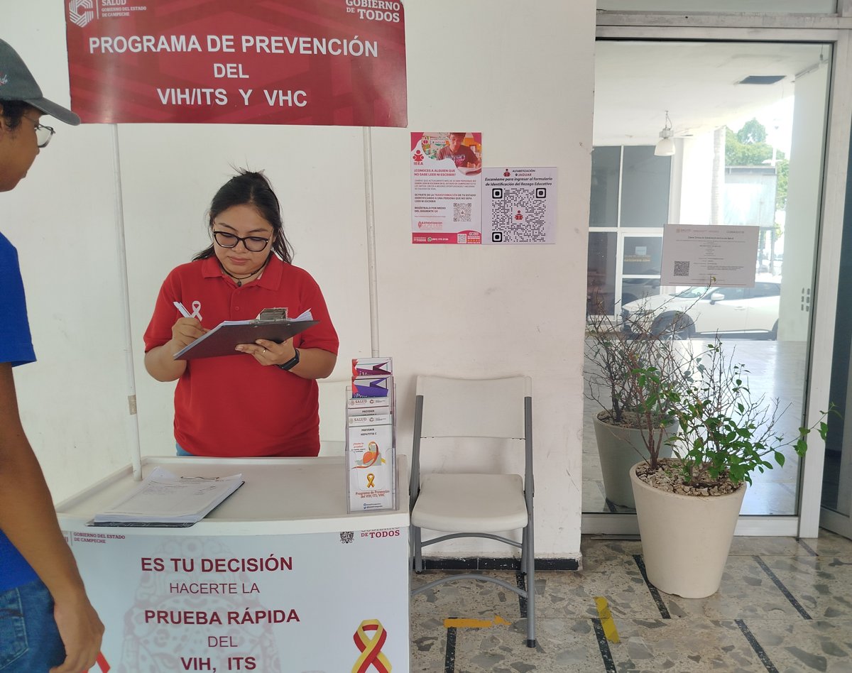 REALIZAN ACCIONES PREVENTIVAS CONTRA EL VIH Y CUIDADOS DE LA SALUD SEXUAL