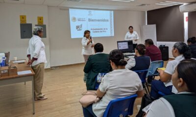 ACTUALIZAN A PERSONAL VACUNADOR DEL SECTOR SALUD SOBRE LA CADENA DE FRÍO
