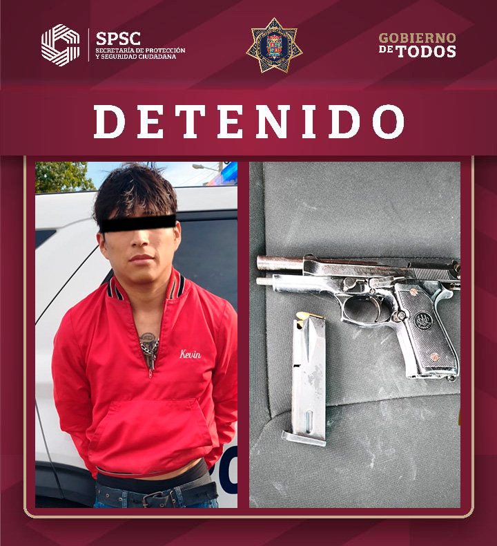 DETENCIÓN POR PORTACIÓN DE ARMA DE FUEGO