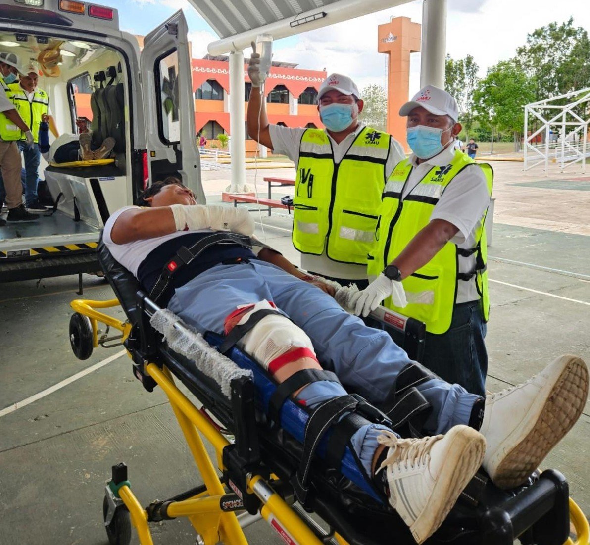 INTENSIFICA EL CRUM COBERTURA DE SERVICIOS DE ATENCIÓN MÉDICA PREHOSPITALARIA