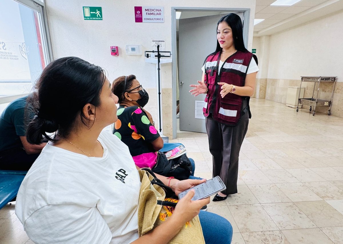 BENEFICIAN A DERECHOHABIENTES DEL ISSSTE EN CARMEN CON SALUD EN TU BARRIO