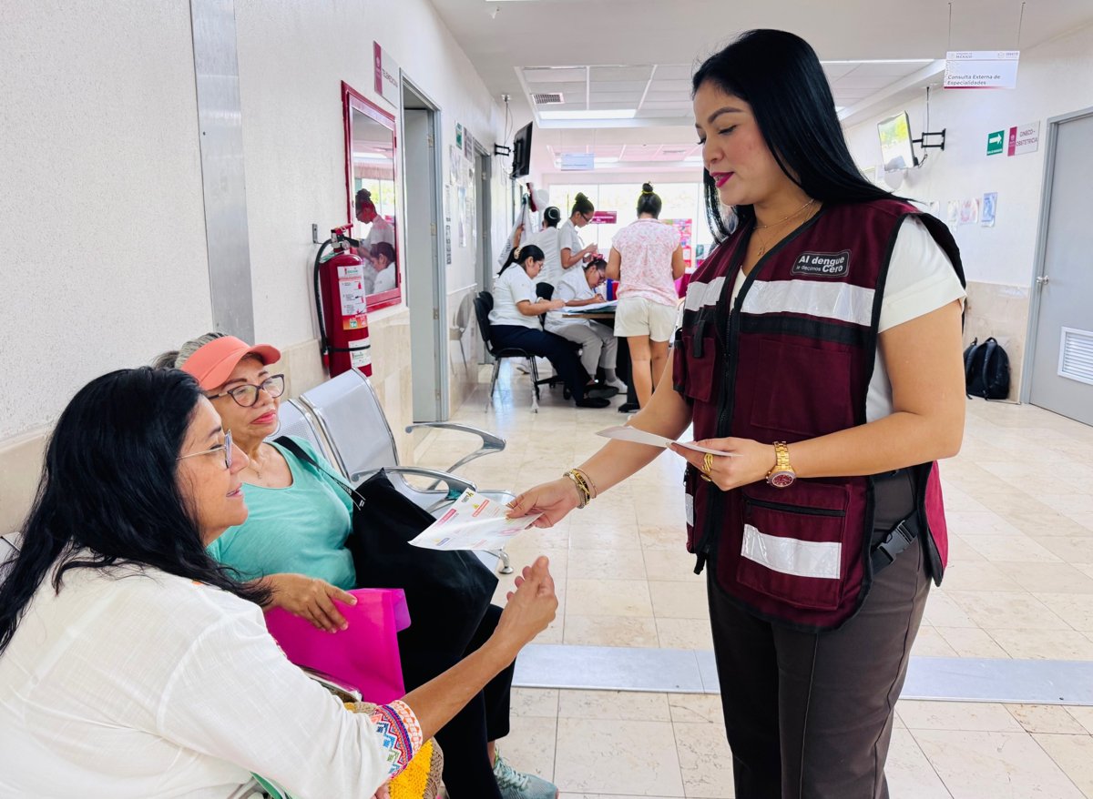 BENEFICIAN A DERECHOHABIENTES DEL ISSSTE EN CARMEN CON SALUD EN TU BARRIO