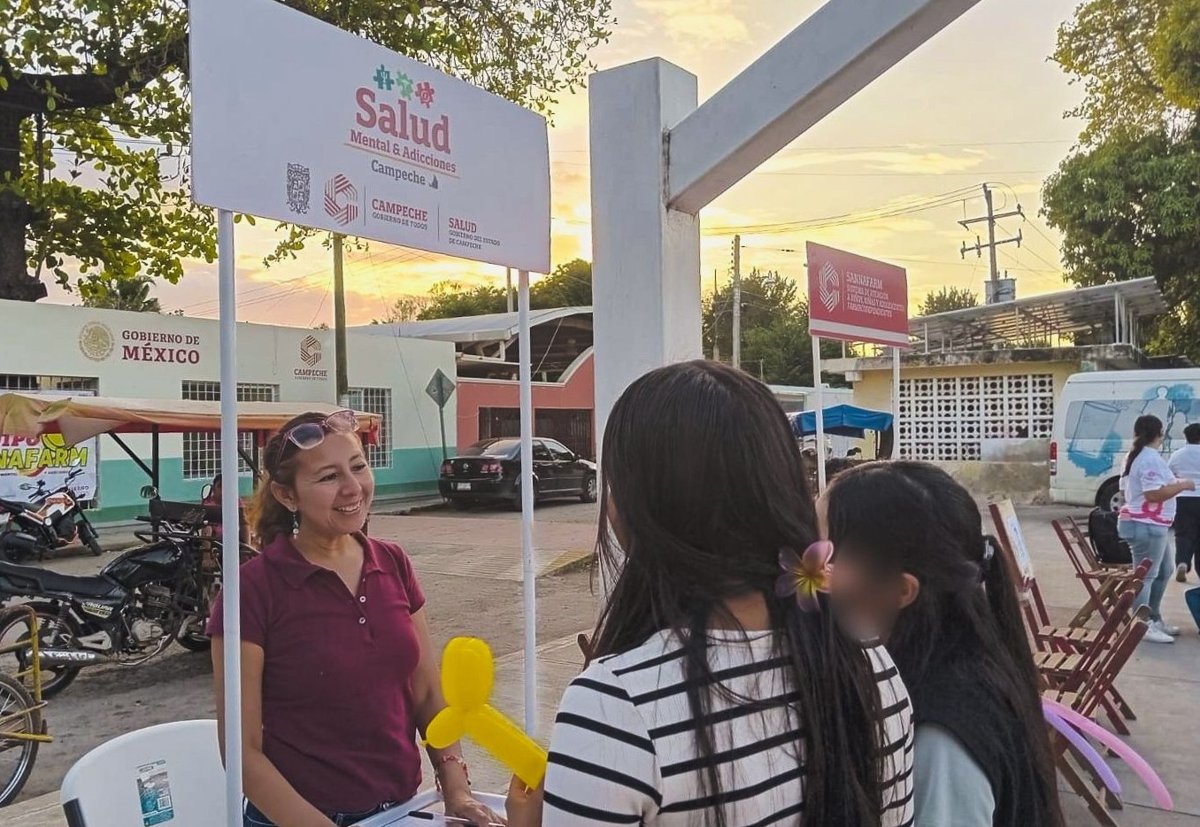 FORTALECEN ACCIONES DE SALUD MENTAL EN ESCUELAS Y CENTROS DE TRABAJO