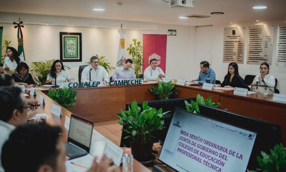 SEGUNDA SESION ORDINARIA 2025 JUNTA DE GOBIERNO CONALEP CAMPECHE