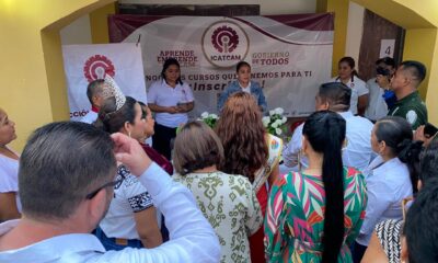 EVENTO DE EXPOCISIÓN DE GASTRONOMÍA DEL ICAT ACCIÓN MÓVIL PALIZADA EN EL 14 ANIVERSARIO DEL PUEBLO MÁGICO
