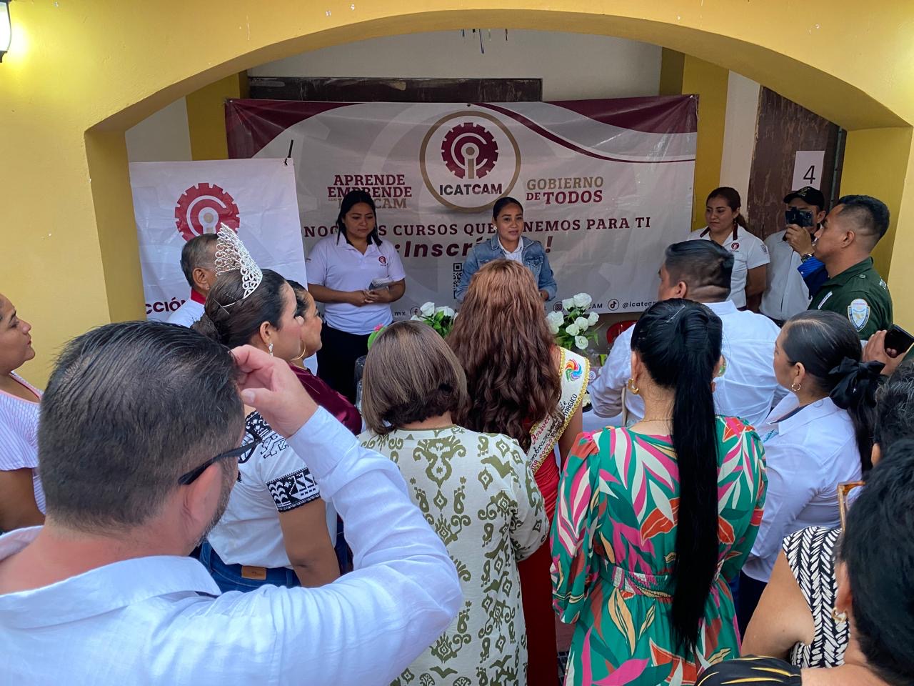 EVENTO DE EXPOCISIÓN DE GASTRONOMÍA DEL ICAT ACCIÓN MÓVIL PALIZADA EN EL 14 ANIVERSARIO DEL PUEBLO MÁGICO