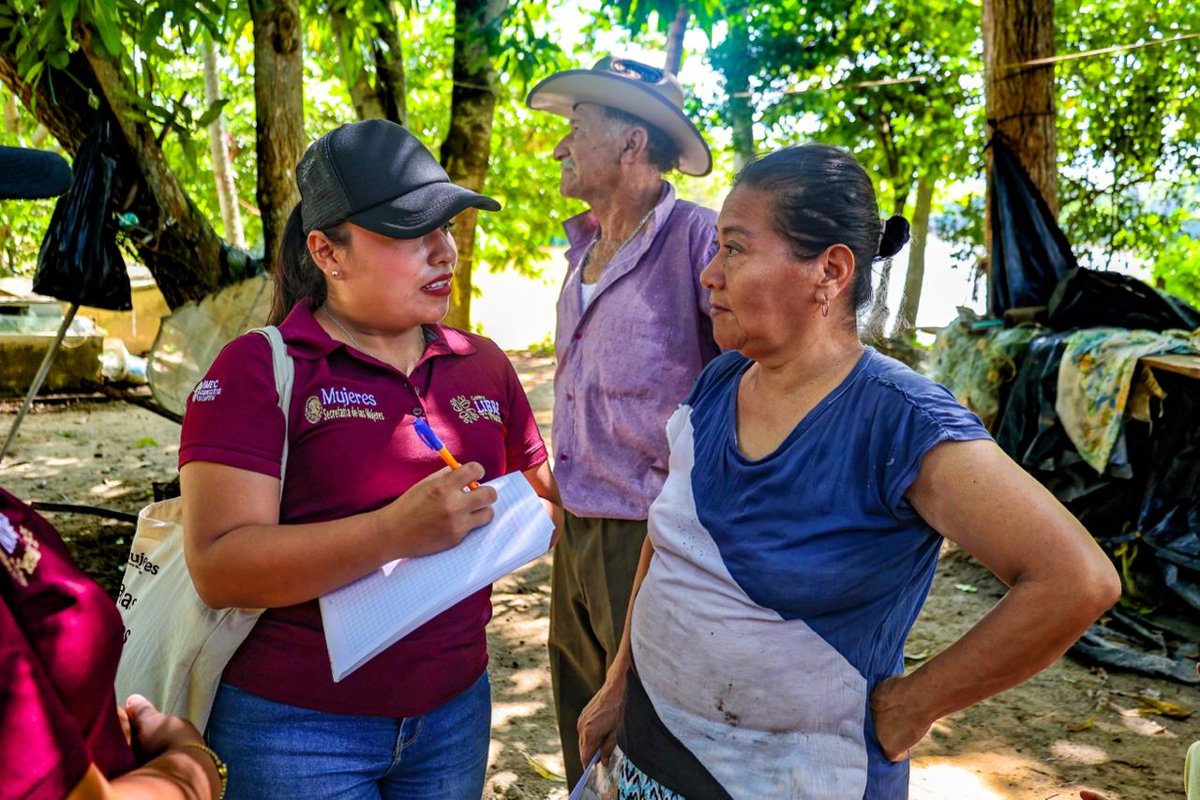 IMEC DIFUNDE LA CARTILLA DE DERECHOS DE LAS MUJERES EN LA COMUNIDAD DE TILA, EN LA ZONA DE LOS RÍOS