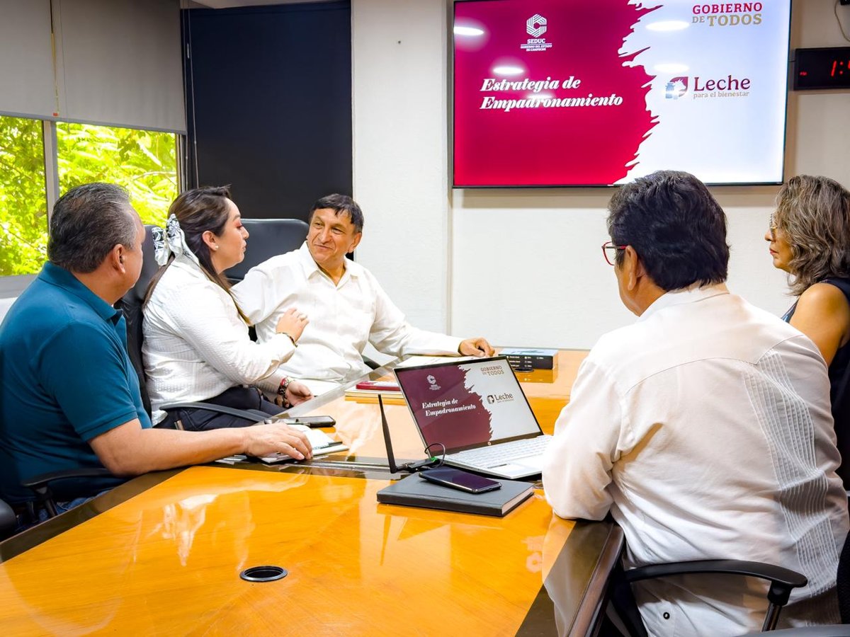 SEDUC Y LICONSA IMPULSAN EL EMPADRONAMIENTO AL PROGRAMA "LECHE DEL BIENESTAR" EN ESCUELAS DE EDUCACIÓN BÁSICA