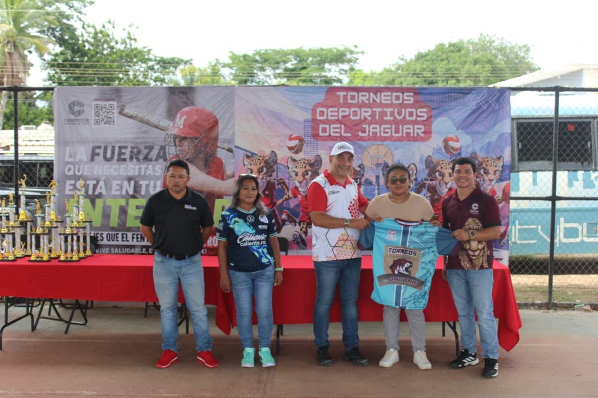 EXITOSO TORNEO DE BARRIOS DEL JAGUAR EN HOPELCHÉN