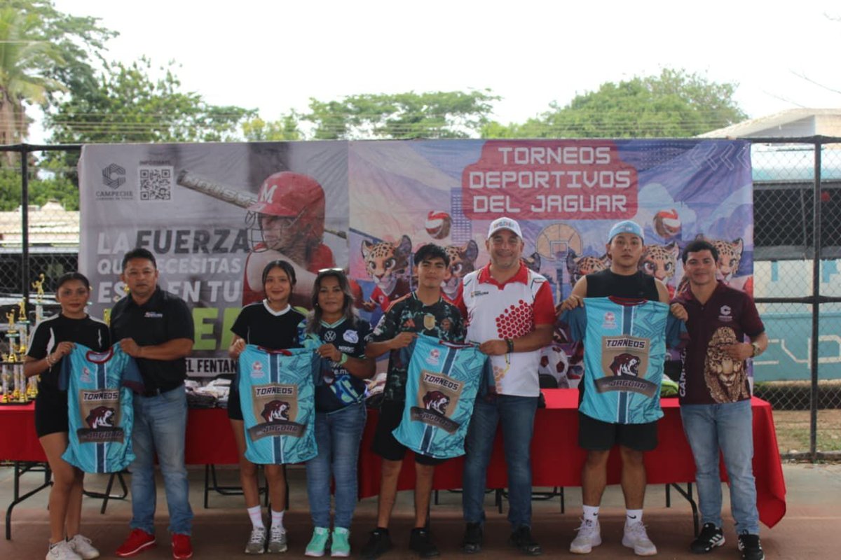 EXITOSO TORNEO DE BARRIOS DEL JAGUAR EN HOPELCHÉN
