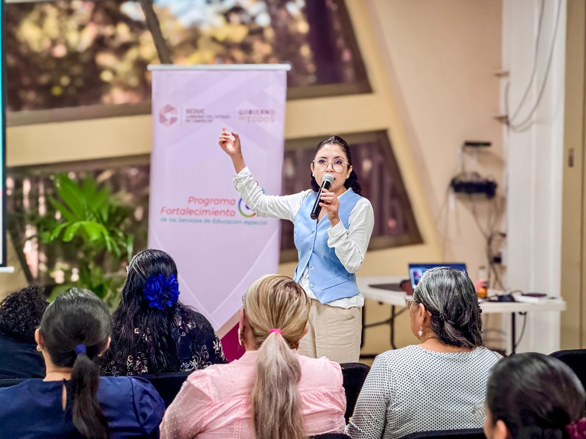 CONTINUA SEDUC PROMOVIENDO ACCIONES PARA CONSOLIDAR UNA EDUCACIÓN INCLUSIVA Y EQUITATIVA EN CAMPECHE