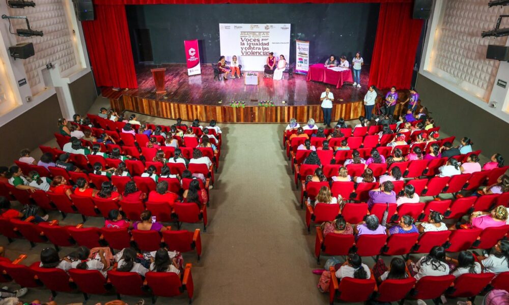 175 MUJERES PARTICIPAN EN LA “ASAMBLEA DE MUJERES, VOCES POR LA IGUALDAD Y CONTRA LAS VIOLENCIAS”, EN TENABO