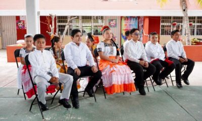 PARTICIPAN ALUMNOS DE PRIMARIA EN JORNADA DE DECLAMACIÓN POR EL MES DE LA CAMPECHANIDAD