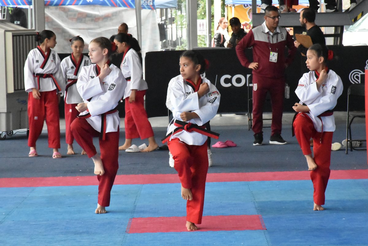 CUATRO MEDALLAS PARA CAMPECHE EN EL ARRANQUE DEL POOMSAE EN LA OLIMPIADA NACIONAL CONADE 2025