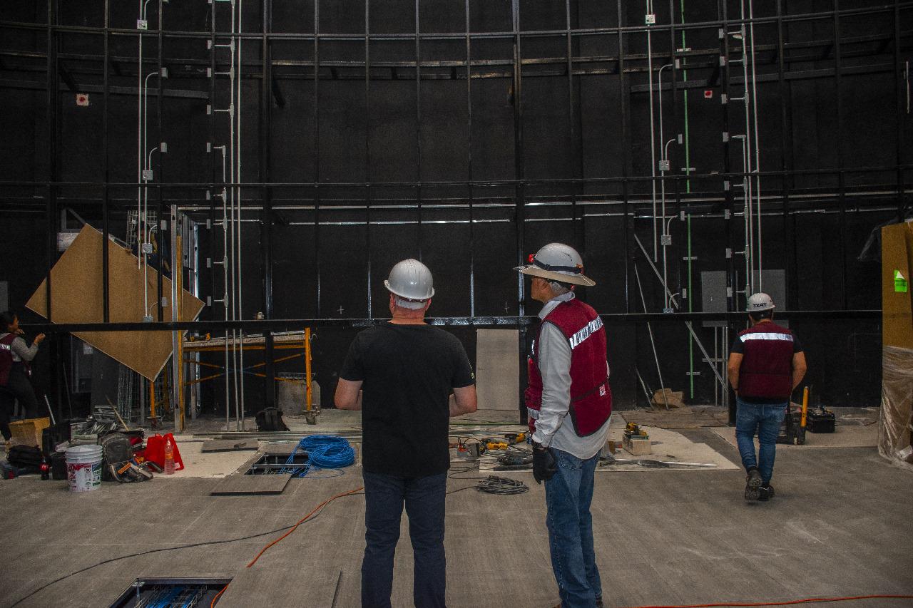RECORRIDO EN OBRA DE C5