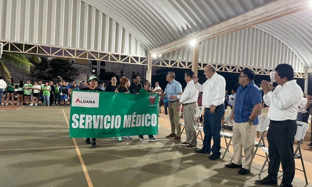 SE INAUGURAN LAS JORNADAS DEPORTIVAS POR EL ANIVERSARIO DE LA EXPROPIACIÓN PETROLERA