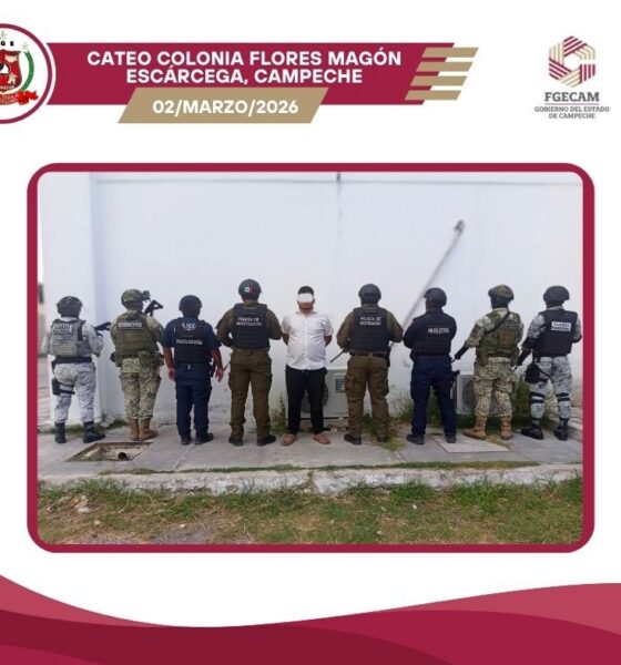 FGECAM EJECUTA DOS CATEOS EN ESCÁRCEGA