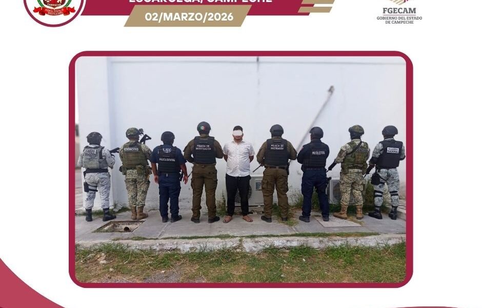FGECAM EJECUTA DOS CATEOS EN ESCÁRCEGA