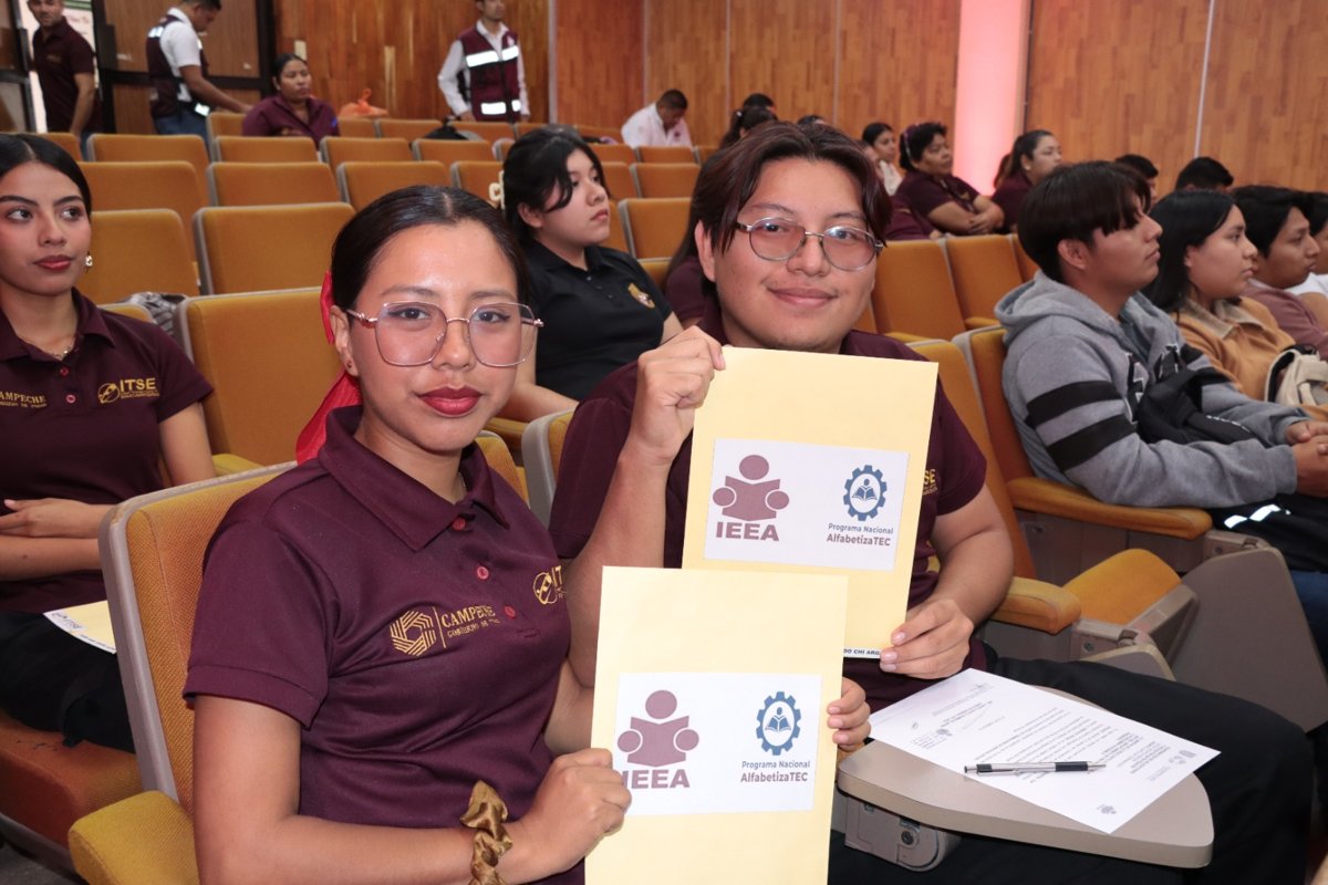 “CON EL RESPALDO DEL IEEA Y EL ITSE, MÁS PERSONAS ADULTAS APRENDEN A LEER Y ESCRIBIR A TRAVÉS DEL PROGRAMA ALFABETIZATEC”