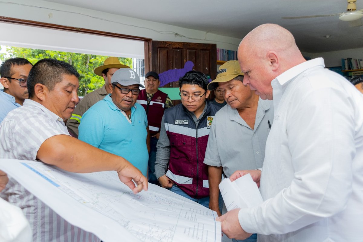 REUNIÓN EN CALAKMUL CON COMISARIOS EJIDALES