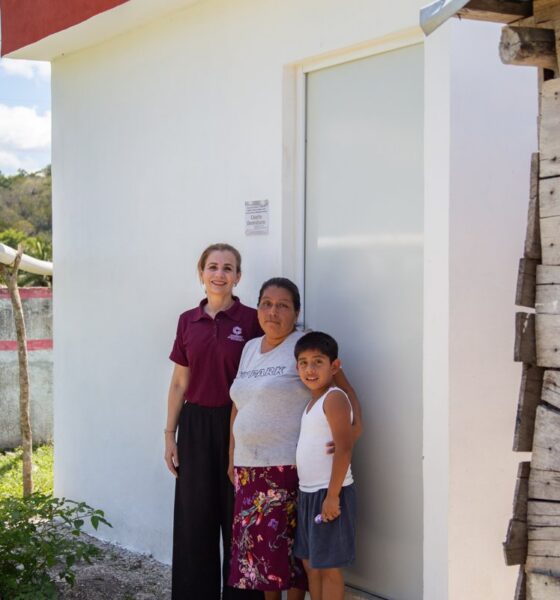 LAS COMUNIDADES DE CALAKMUL RECIBEN LOS PROGRAMAS DE PISO FIRME, TECHO FIRME Y RECÁMARA ADICIONAL