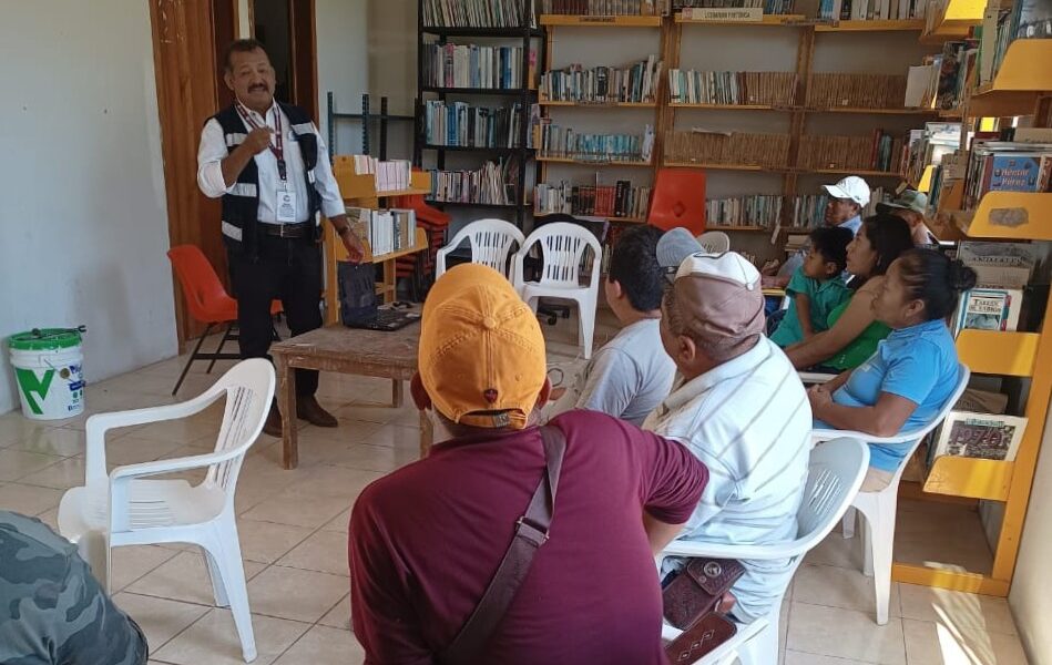 CAPACITA COPRISCAM A OPERADORES DE AGUA POTABLE DE CONSTITUCIÓN, CALAKMUL