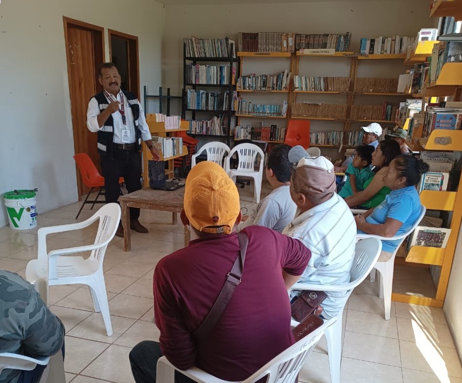 CAPACITA COPRISCAM A OPERADORES DE AGUA POTABLE DE CONSTITUCIÓN, CALAKMUL