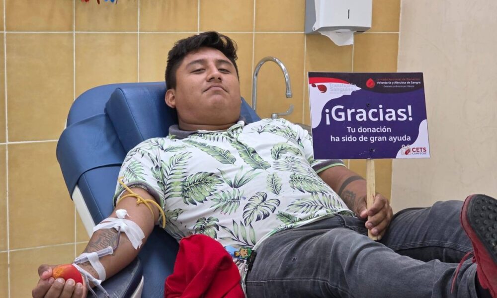EXTIENDE TUS BRAZOS POR MÉXICO: PARTICIPA CAMPECHE EN CAMPAÑA DE DONACIÓN SANGUÍNEA