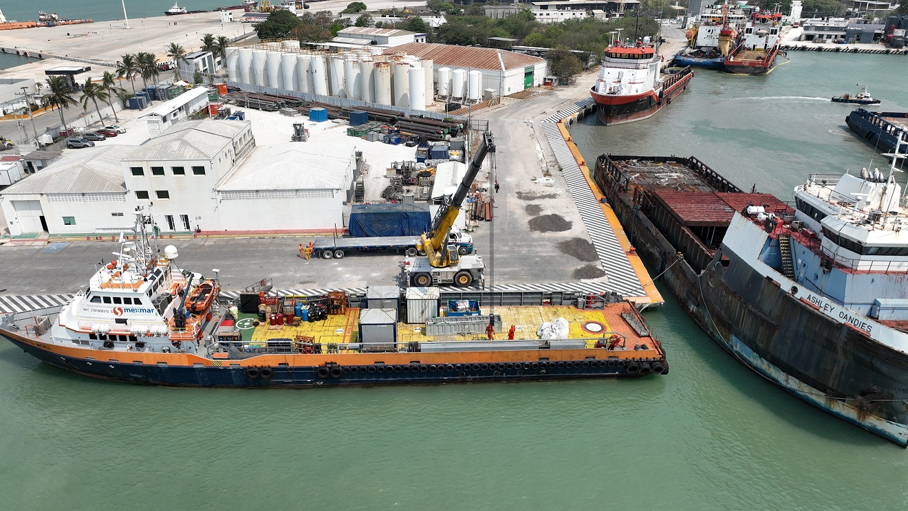 PUERTOS MOVILIZAN 1.3 MILLONES DE TONELADAS DE CARGA DURANTE EL MES DE MAYO