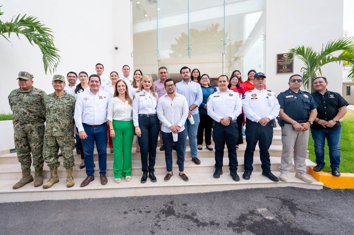 CCE Y CANACO REALIZAN RECORRIDO POR EL C5 CAMPECHE