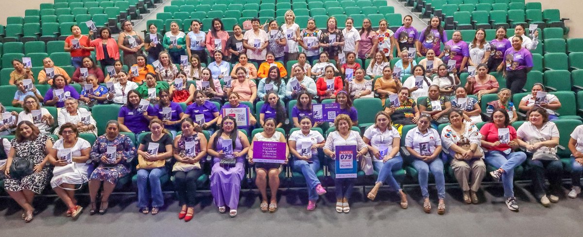 LA SECRETARÍA DE LA MUJER Y EL IMEC REALIZARON CON ÉXITO LA SEXTA ASAMBLEA DE MUJERES “VOCES POR LA IGUALDAD Y CONTRA LAS VIOLENCIAS”, EN CALKINÍ
