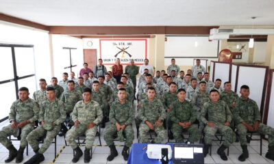 IMEC INICIA EL PROGRAMA ANUAL DE SENSIBILIZACIÓN A MÁS DE 800 ELEMENTOS DE LA ZONA MILITAR