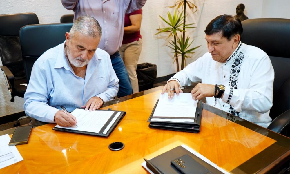 SEDUC Y FUNDACIÓN DONDÉ FIRMAN CONVENIO PARA AMPLIAR MÓDULOS EDUCATIVOS EN CAMPECHE