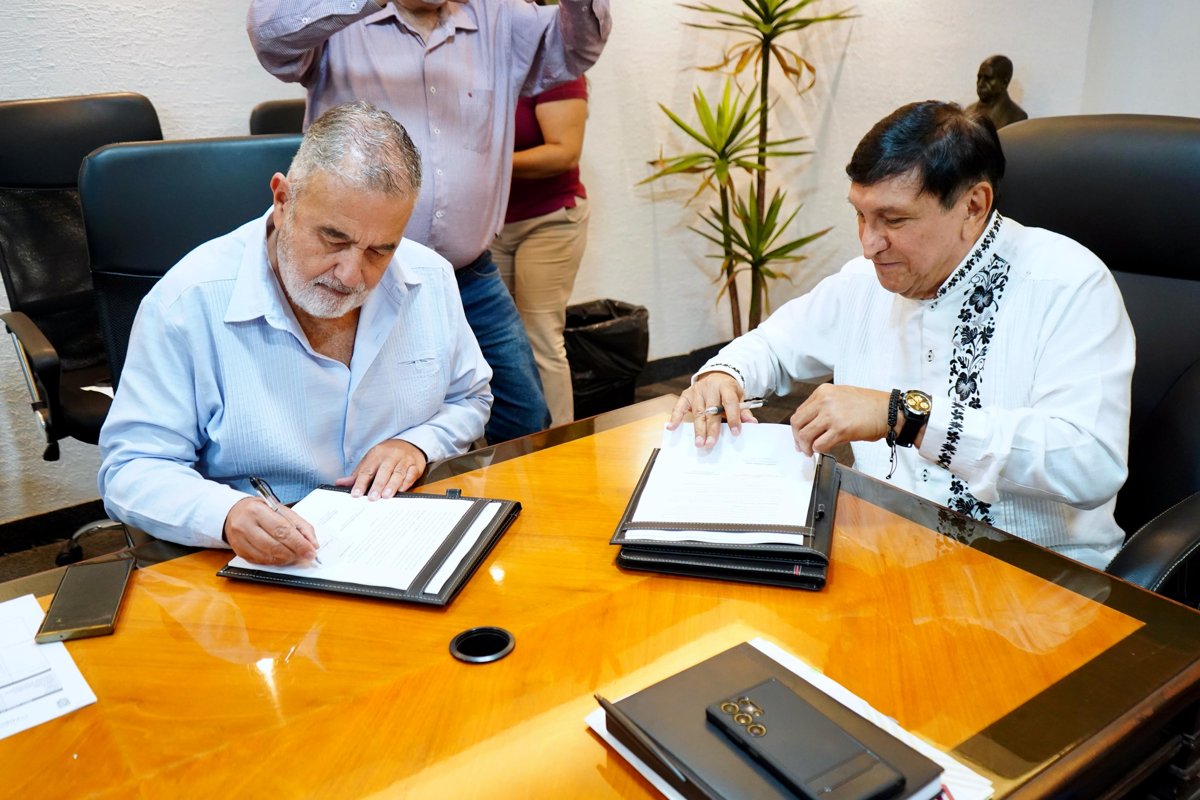 SEDUC Y FUNDACIÓN DONDÉ FIRMAN CONVENIO PARA AMPLIAR MÓDULOS EDUCATIVOS EN CAMPECHE