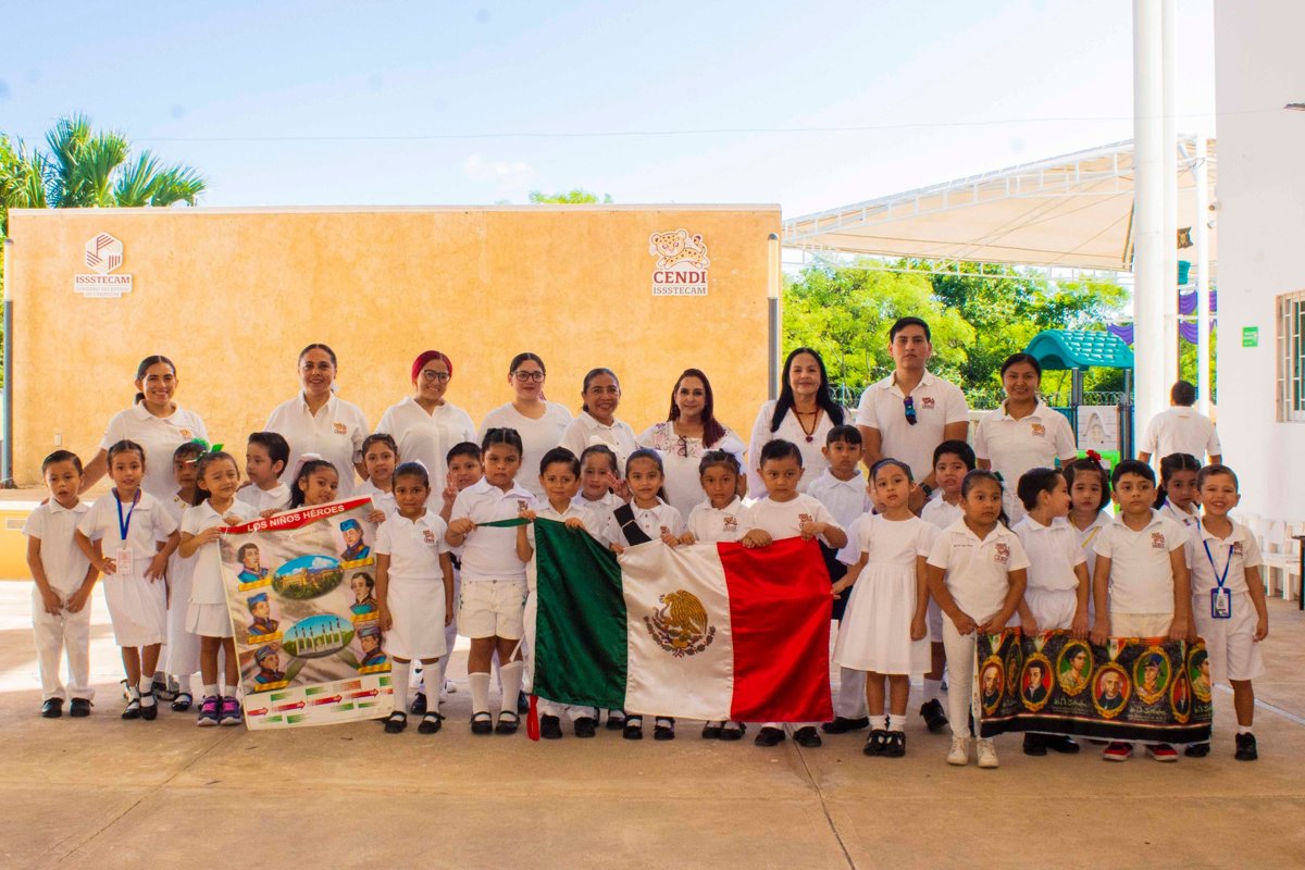 PRIMER HOMENAJE DEL PREESCOLAR CENDI ISSSTECAM