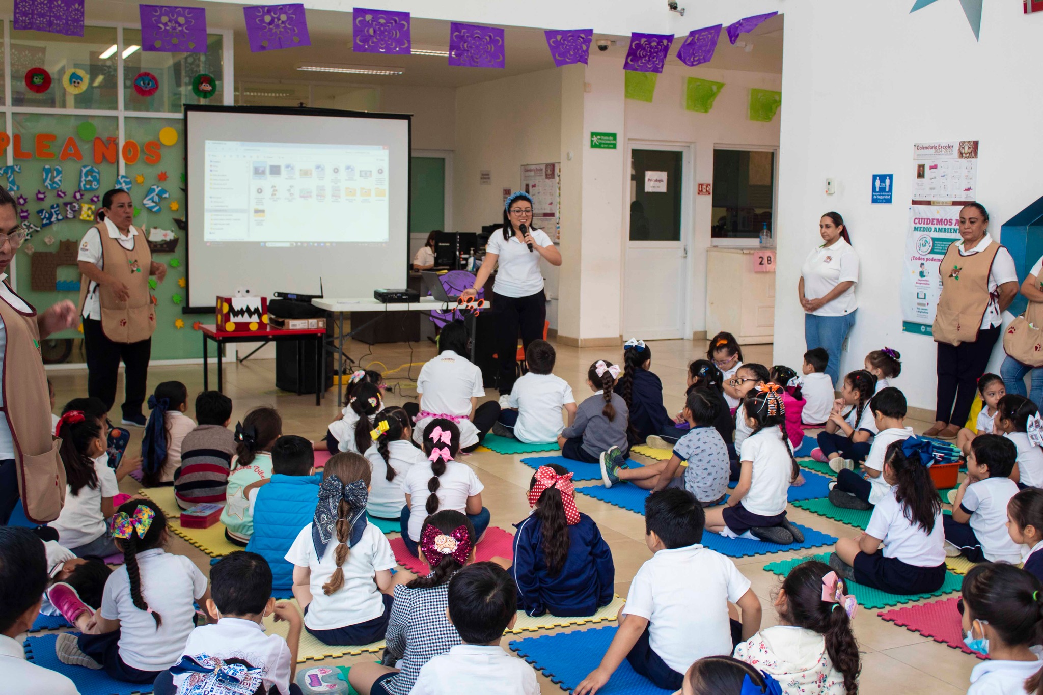 SE IMPARTE TALLER SOCIOEMOCIONAL EN PREESCOLAR CENDI ISSSTECAM