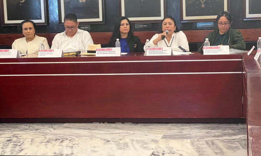 TERCERA SESIÓN ORDINARIA DE LA CITI PARA PREVENIR Y ERRADICAR EL TRABAJO INFANTIL EN CAMPECHE
