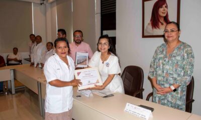 RECIBEN CONSTANCIAS 10 NUEVOS PARS DE CANDELARIA, CALAKMUL Y CAMPECHE