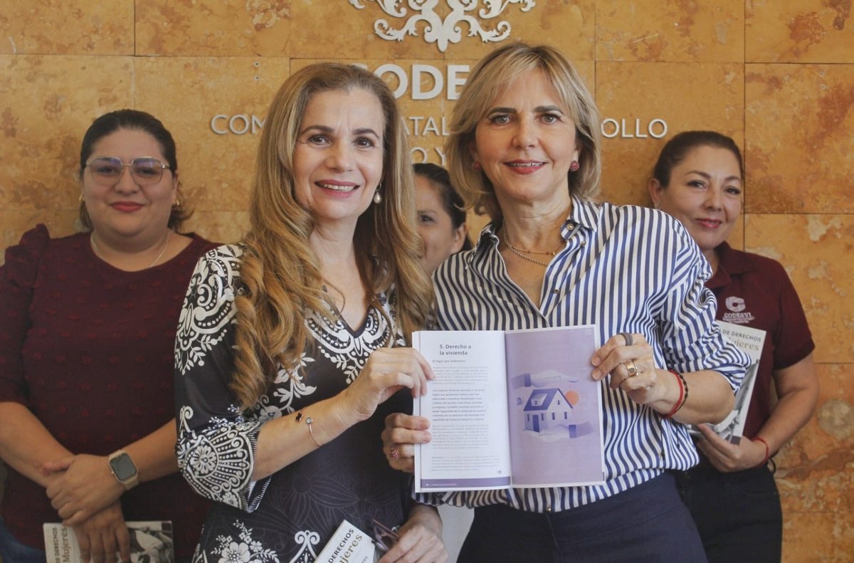 ENTREGAN LA CARTILLA DE DERECHOS DE LAS MUJERES A LAS SERVIDORAS PÚBLICAS DE LA CODESVI