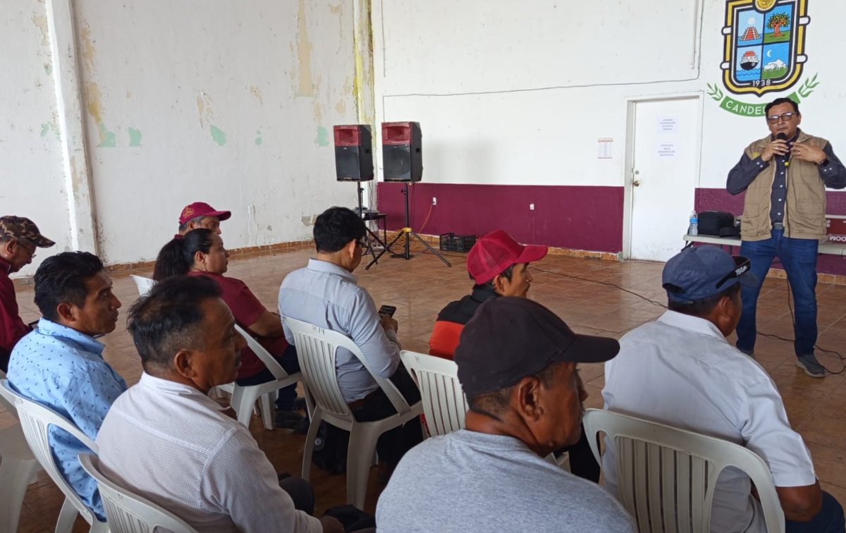 ADIESTRAN A COMISARIOS DE CANDELARIA SOBRE EL GUSANO BARRENADOR DEL GANADO