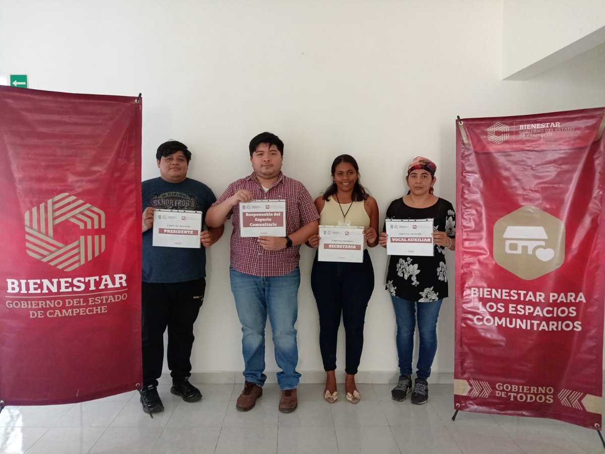 CONCLUYE LA INSTALACIÓN DE COMITÉS CIUDADANOS DEL PROGRAMA BIENESTAR PARA LOS ESPACIOS COMUNITARIOS