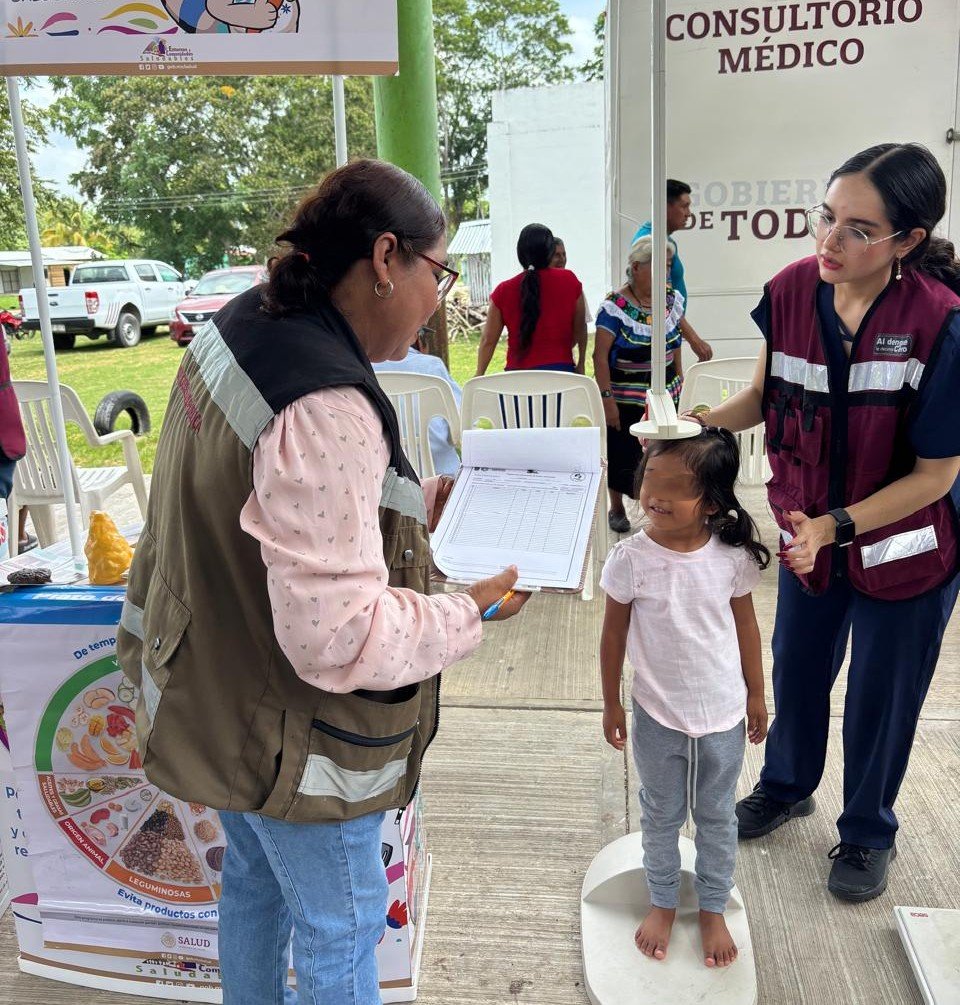 SERVICIOS GRATUITOS DE SALUD HASTA LA COMUNIDAD DE MANCOLONA EN EL MUNICIPIO DE CALAKMUL