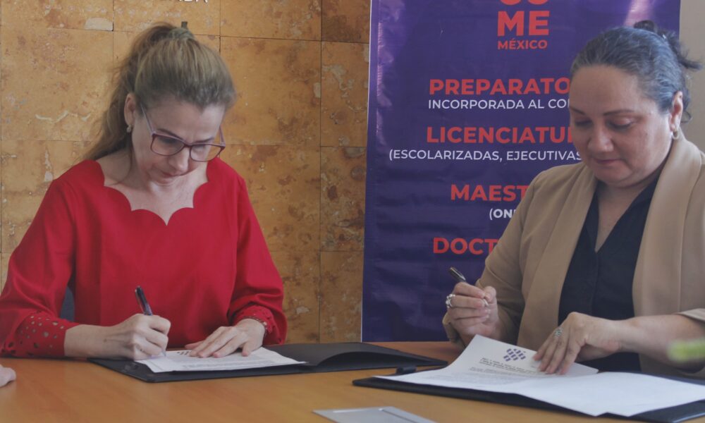 SIGNAN CONVENIO DE COLABORACIÓN CODESVI CON EL CENTRO UNIVERSITARIO METROPOLITANO