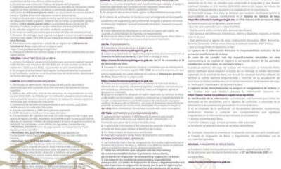 LA FUNDACIÓN PABLO GARCÍA ANUNCIÓ LA APERTURA DE LA CONVOCATORIA DEL PROGRAMA BECAS MEDIA SUPERIOR 2025–2026