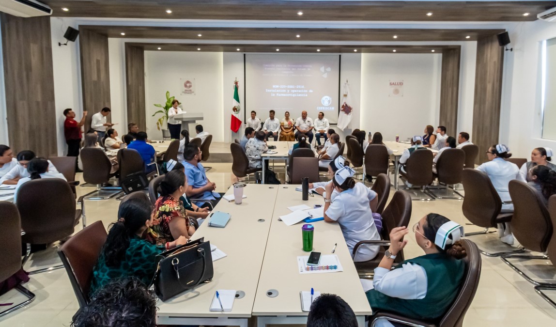ACTUALIZAN A SECTOR SALUD EN FARMACOVIGILANCIA PARA GARANTIZAR LA SEGURIDAD DE PACIENTES