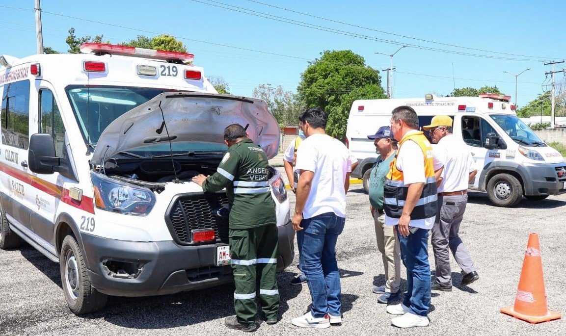 INTENSIFICA EL CRUM CAPACITACIÓN A OPERADORES DE AMBULANCIAS